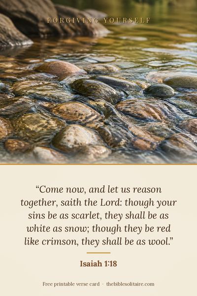 Printable verse card: Isaiah 1:18