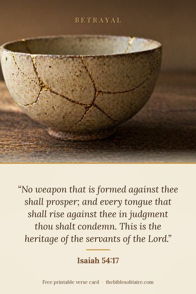 Printable verse card: Isaiah 54:17