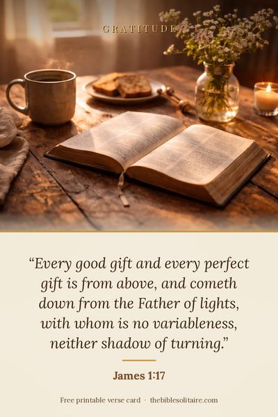 Printable verse card: James 1:17