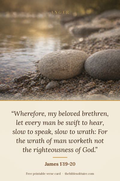 Printable verse card: James 1:19-20