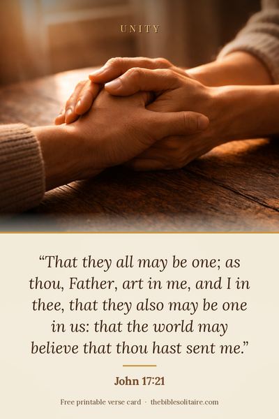Printable verse card: John 17:21