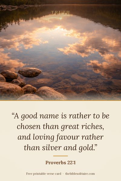 Printable verse card: Proverbs 22:1