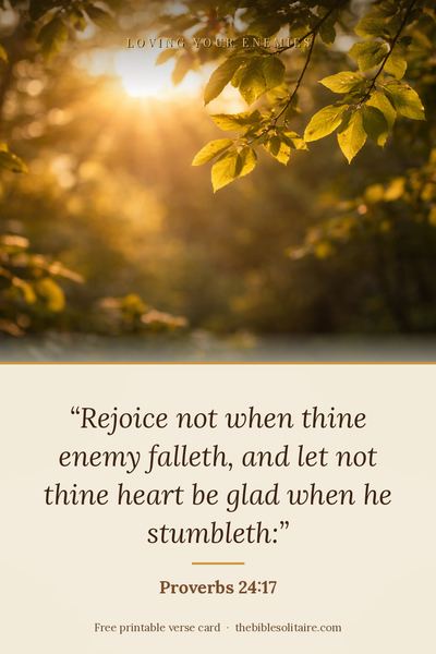 Printable verse card: Proverbs 24:17