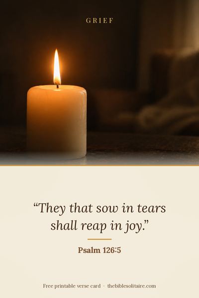 Printable verse card: Psalm 126:5